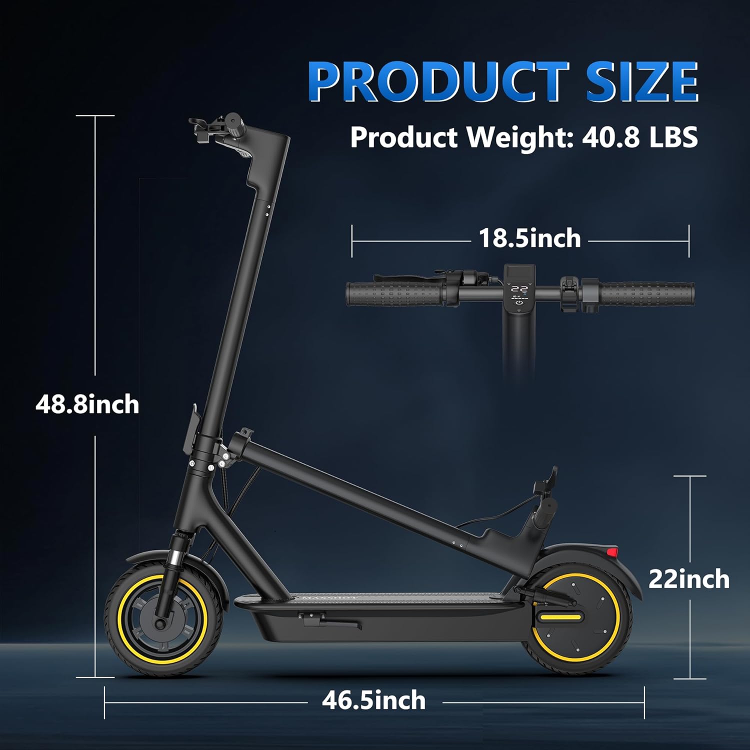 Electric Scooter for Adults, 8.5
