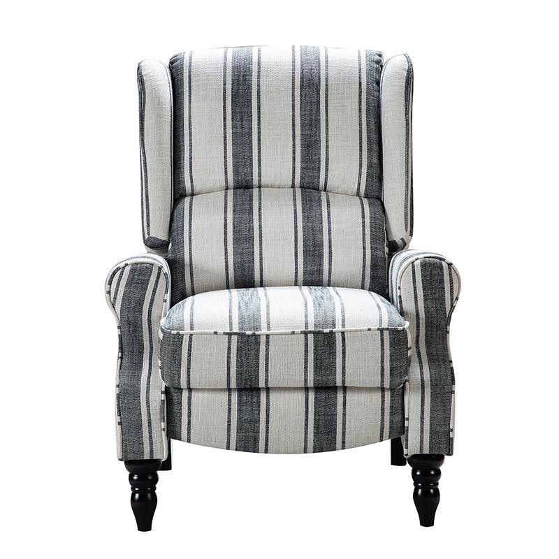 Erdeni Upholstered Manual Wingback Recliner Chair