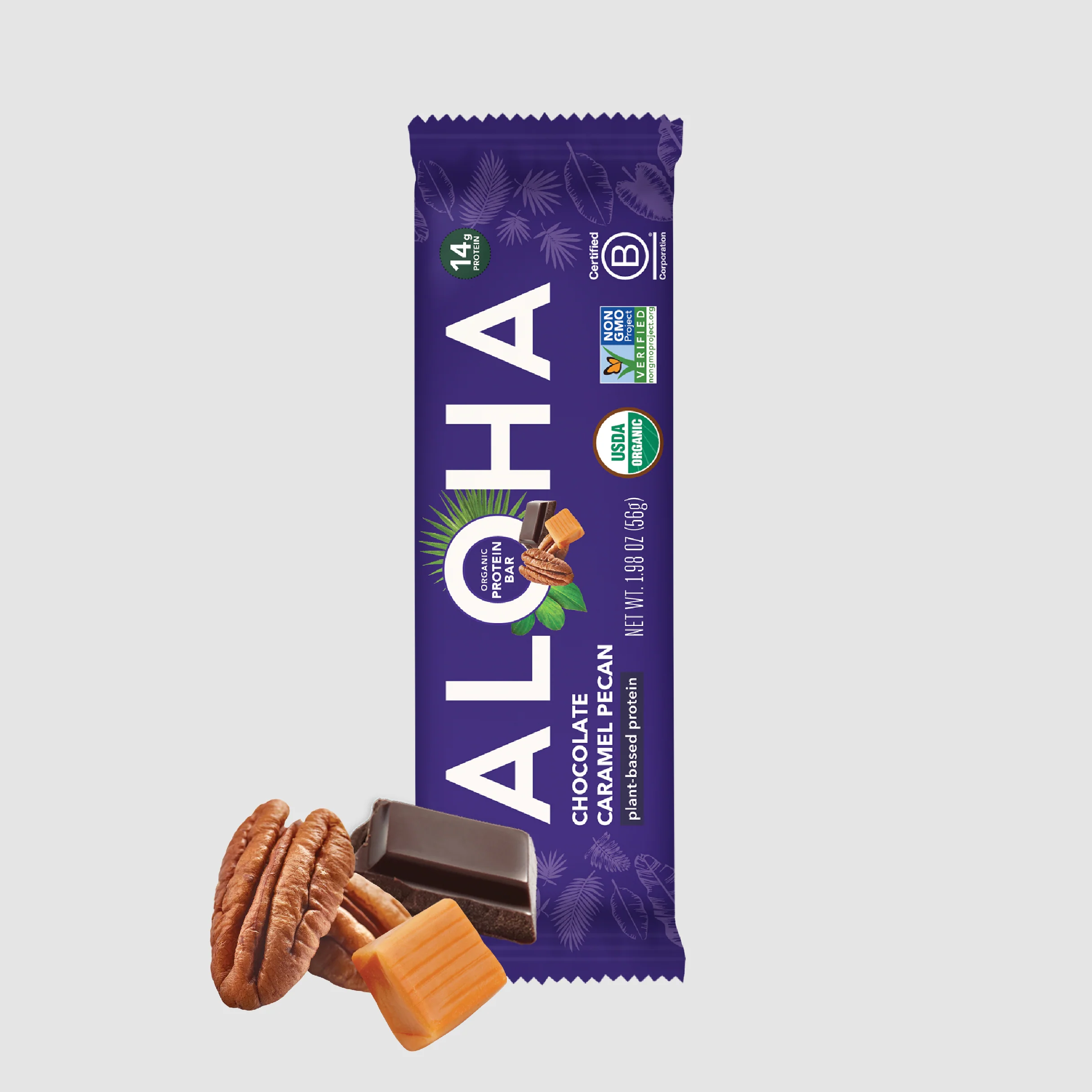 Chocolate Caramel Pecan Protein Bar