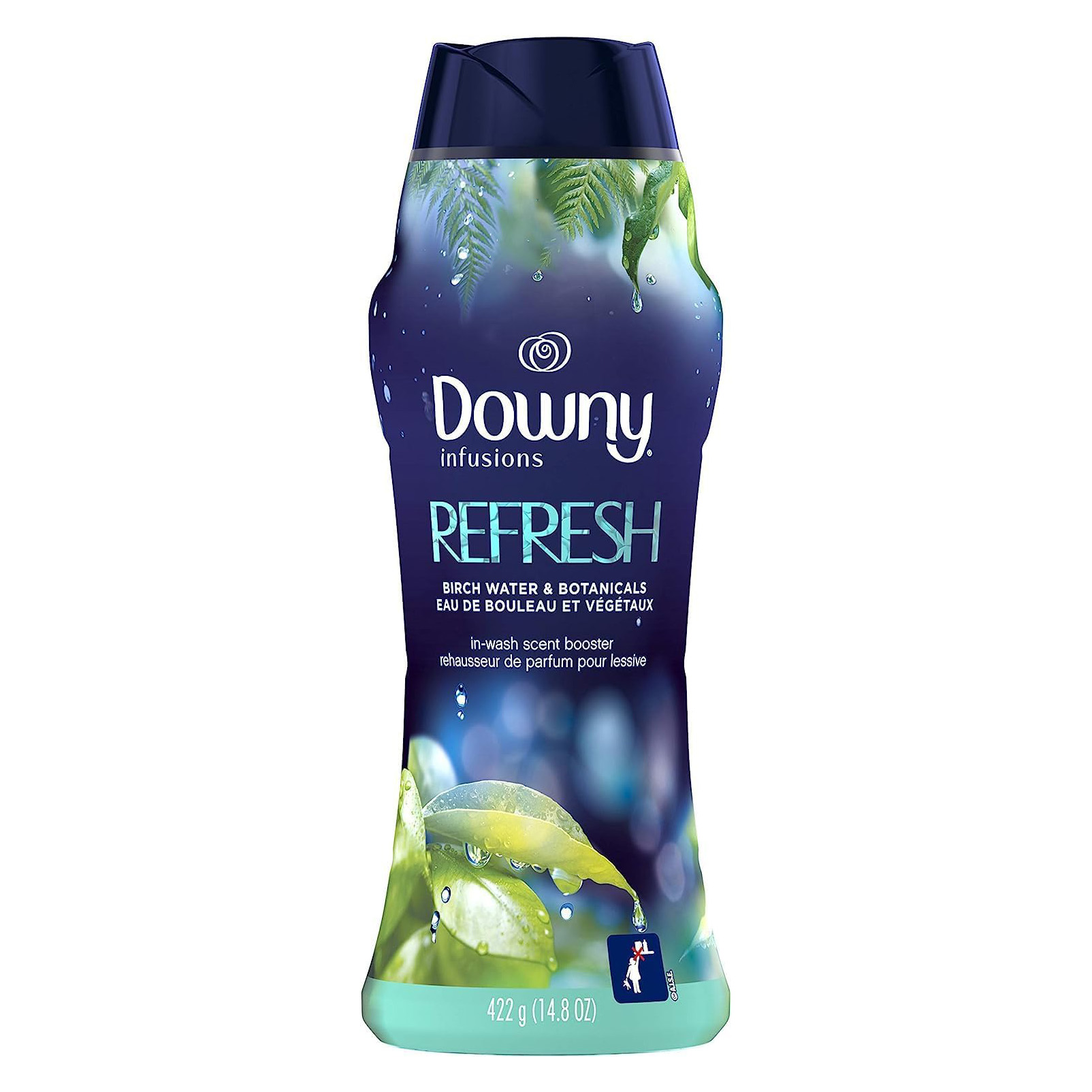 Downy Infusions In Wash Scent Booster Beads, CALM, Soothing Lavender and Vanilla Bean Scent, 24 oz Laundry Beads