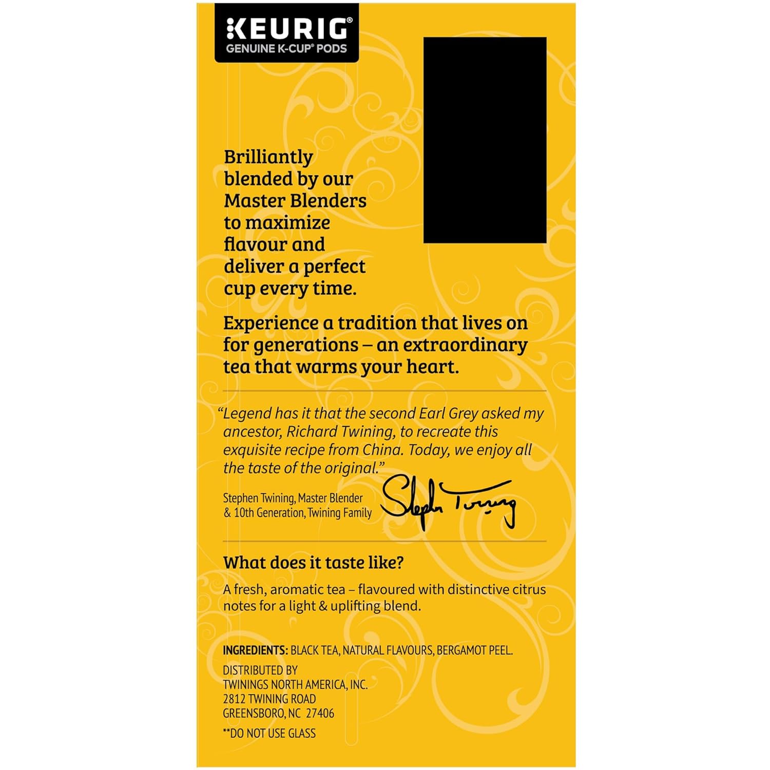 Twinings English Breakfast Black Tea K-Cup Pods for Keurig, 24 Count (Pack of 1), Smooth, Flavourful, Robust, Caffeinated, Enjoy Hot or Iced | Packaging May Vary