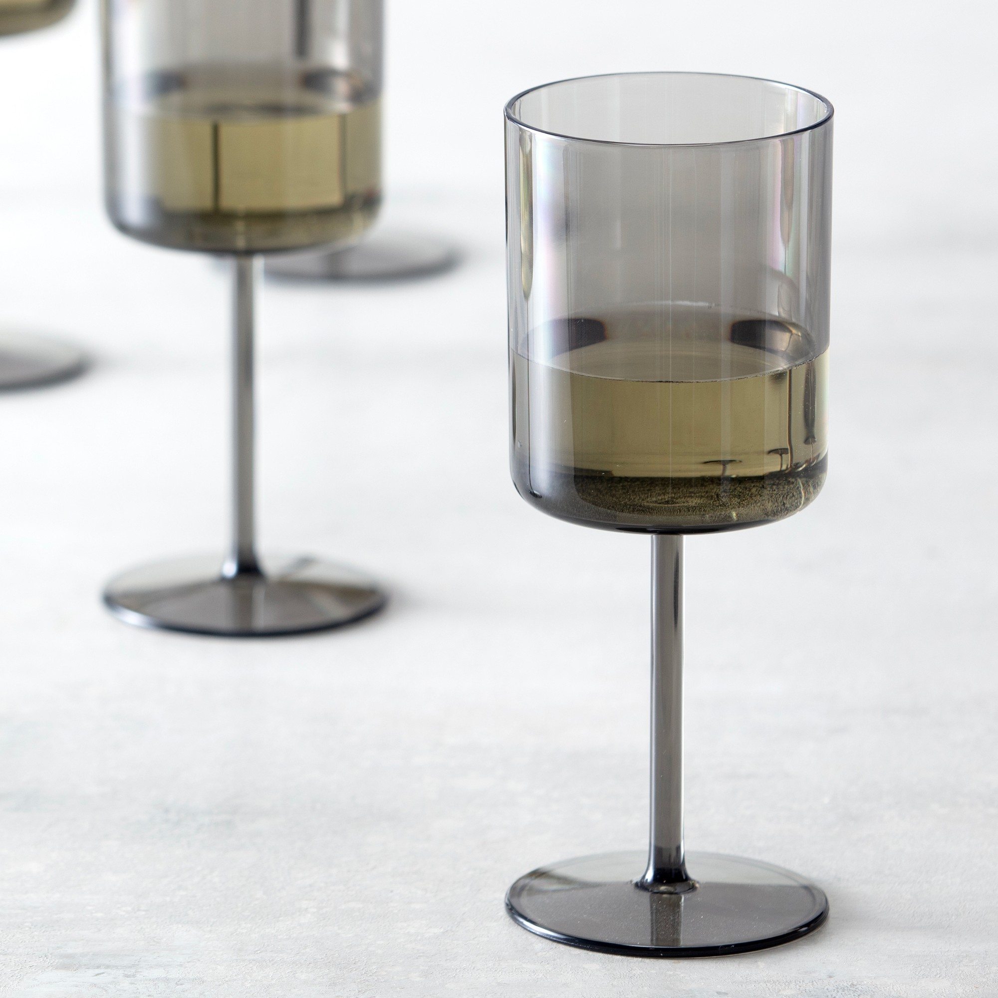 Fortessa Urbo Outdoor White Wine Glasses, Set of 6