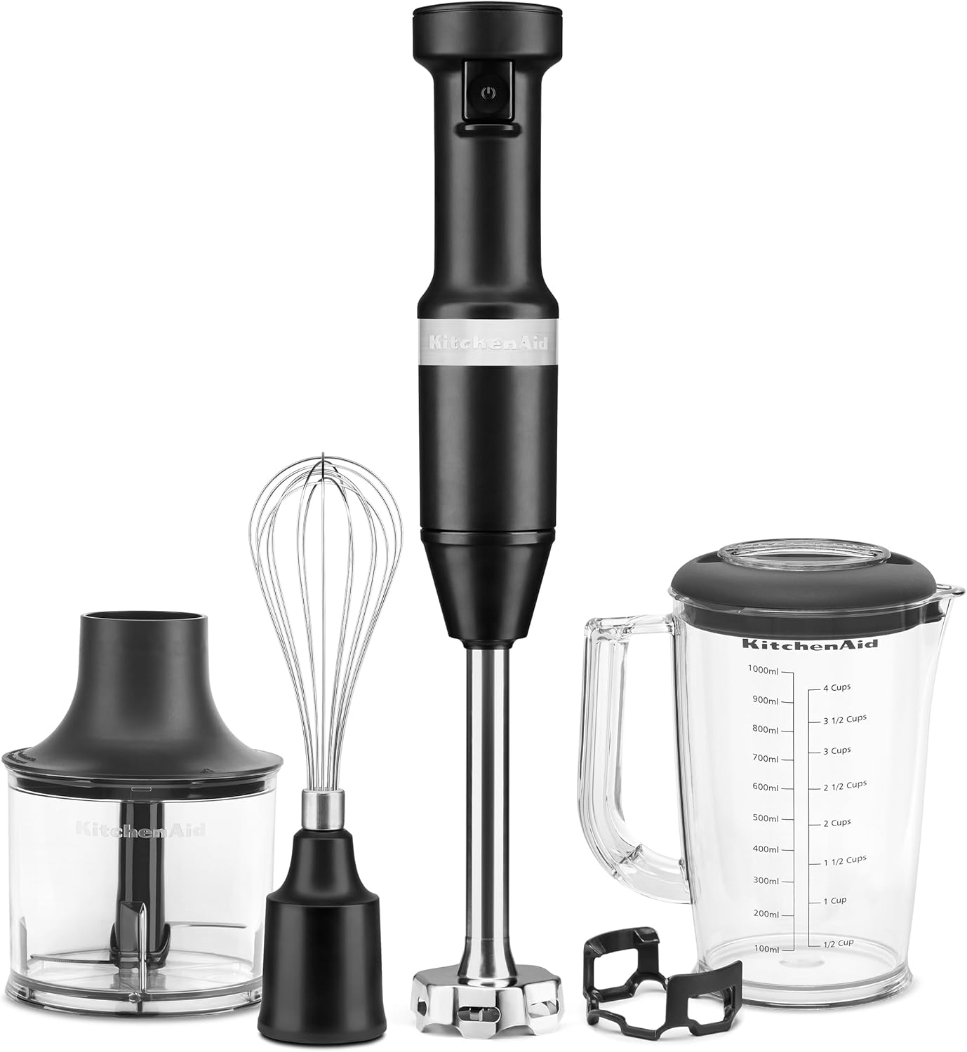 KitchenAid Variable Speed Corded Hand Blender KHBV53, Matte Black