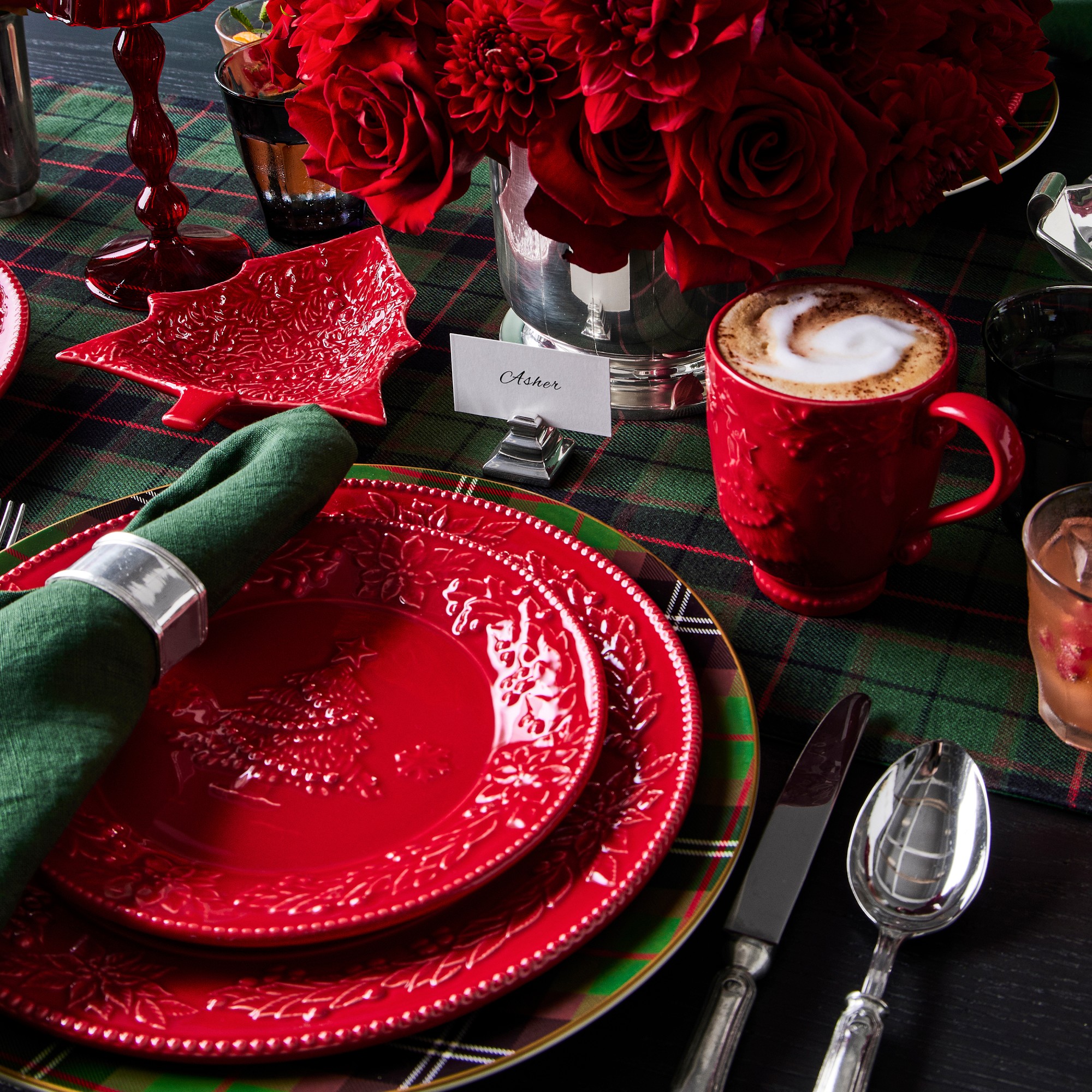 Heirloom Silver Napkin Rings, Set of 4