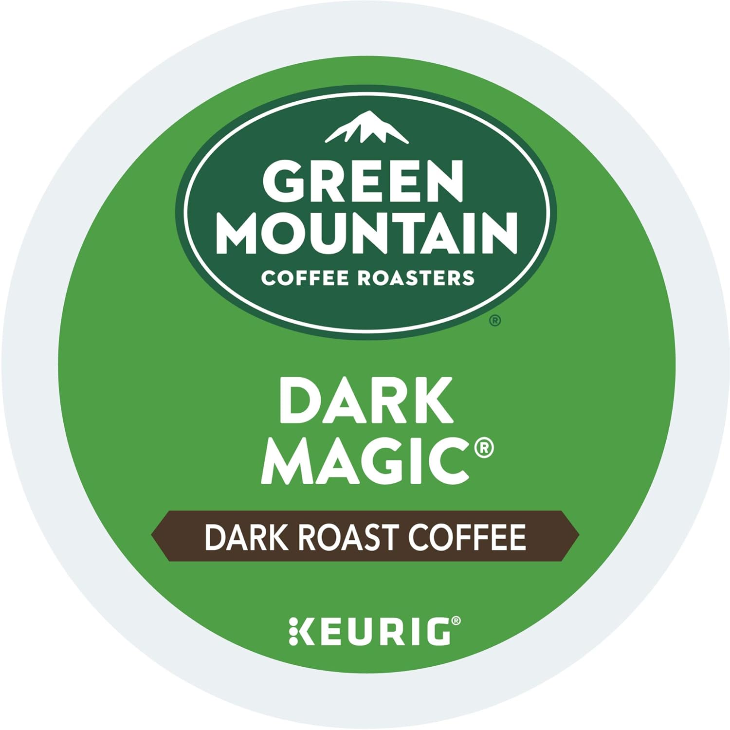 Green Mountain Coffee Roasters Dark Magic Keurig Single-Serve K-Cup Pods, Dark Roast Coffee, 72 Count (6 Packs of 12)