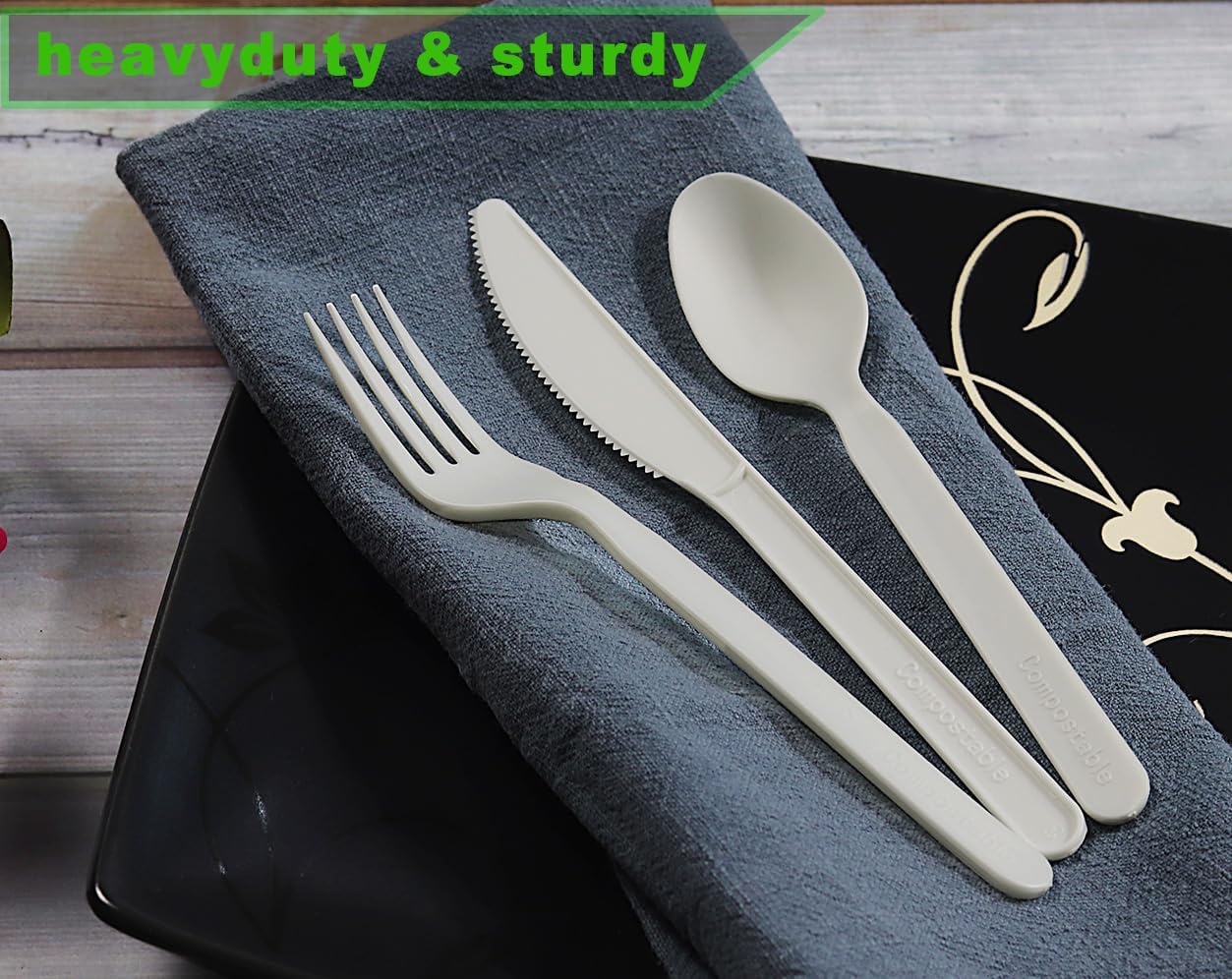 GreenWorks Compostable Knives,100 Count 7