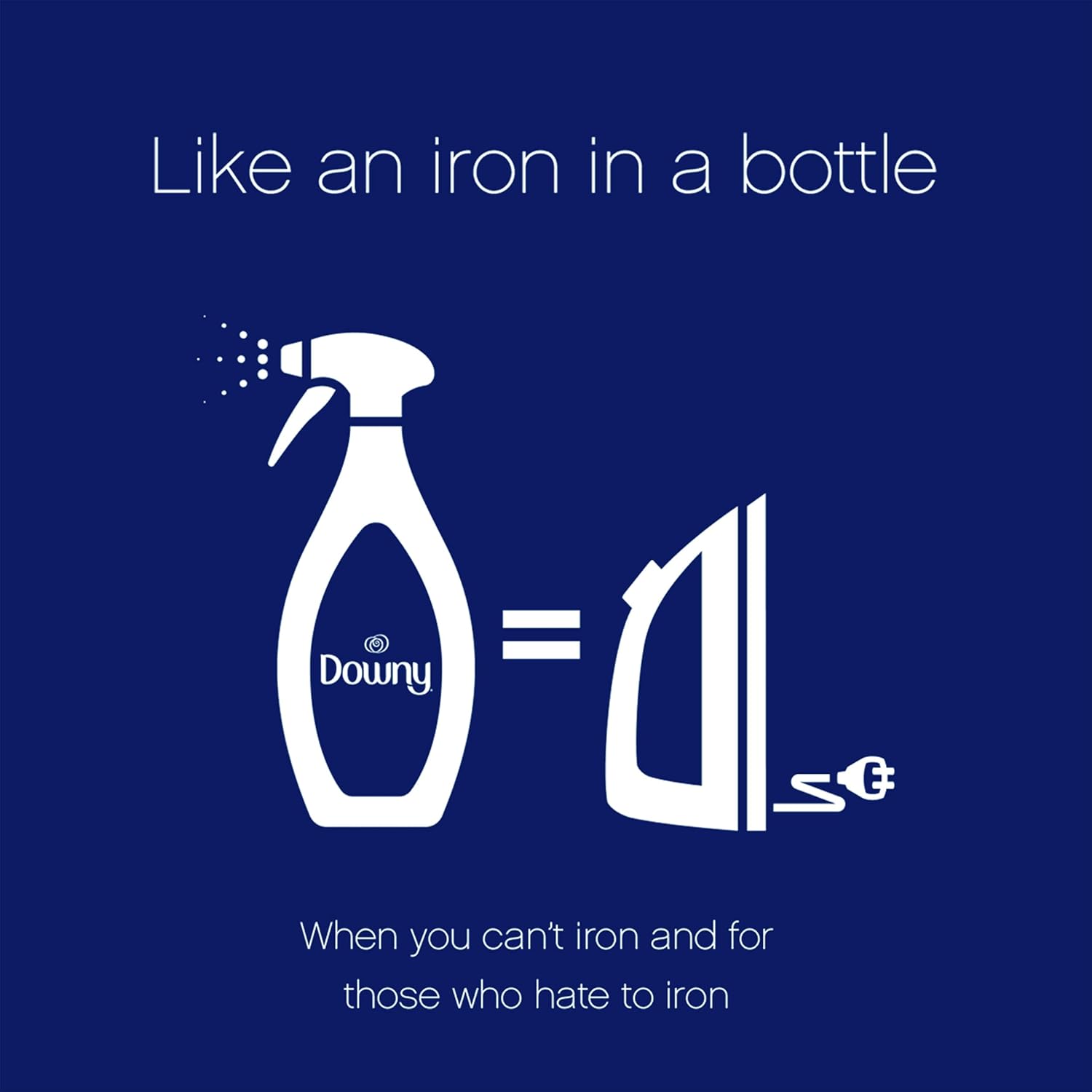 Downy Wrinkle Releaser Spray | All In One Wrinkle Release Spray, Odor Eliminator, Static Remover | Fabric Refresher & Ironing Aid for Clothes | 16.9 Fl Oz (Pack of 2) & 3 FL Oz, Crisp Linen Scent