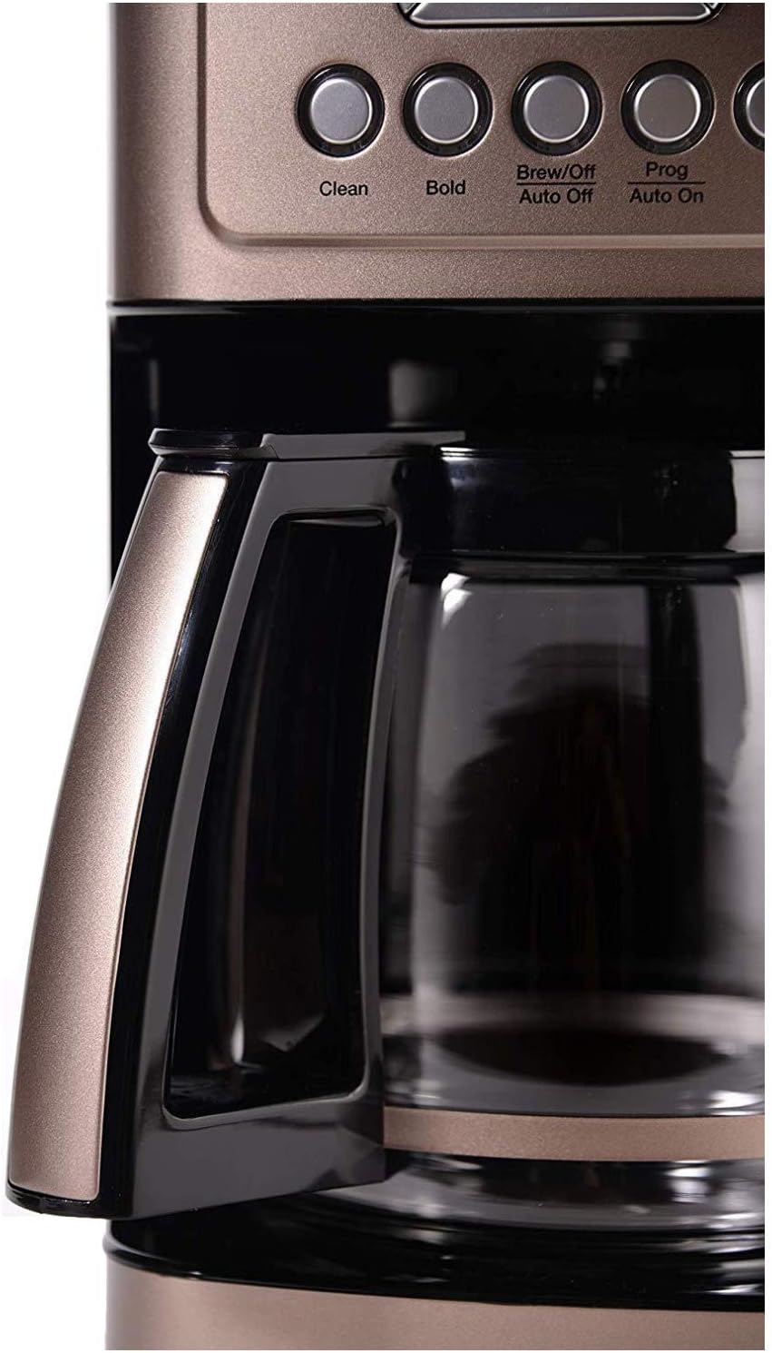 Cuisinart Coffee Maker, 14-Cup Glass Carafe, Fully Automatic for Brew Strength Control & 1-4 Cup Setting, Stainless Steel, DCC-3200P1