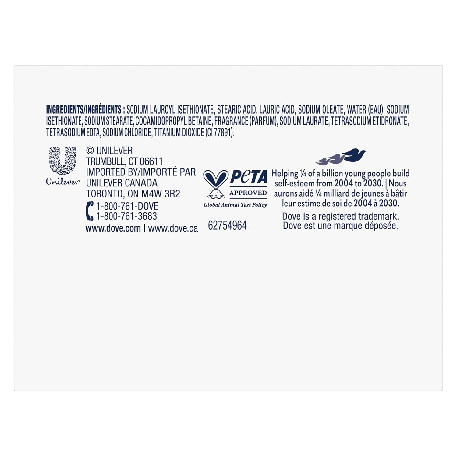 Dove Beauty Bar Gentle Skin Cleanser Moisturizing for Gentle Soft Skin Care Original Made With 1/4 Moisturizing Cream 3.75 oz, 14 Bars