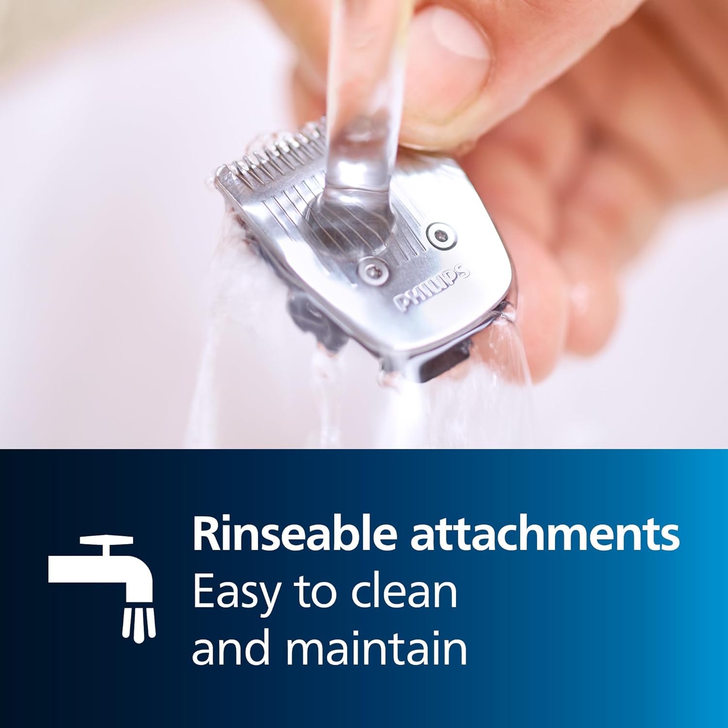 Norelco Philips Multi Groomer All-in-One Trimmer Series 3000-13 Piece Mens Grooming Kit for Beard, Face, Nose, Ear Hair Trimmer and Hair Clipper - NO Blade Oil Needed, MG3740/40