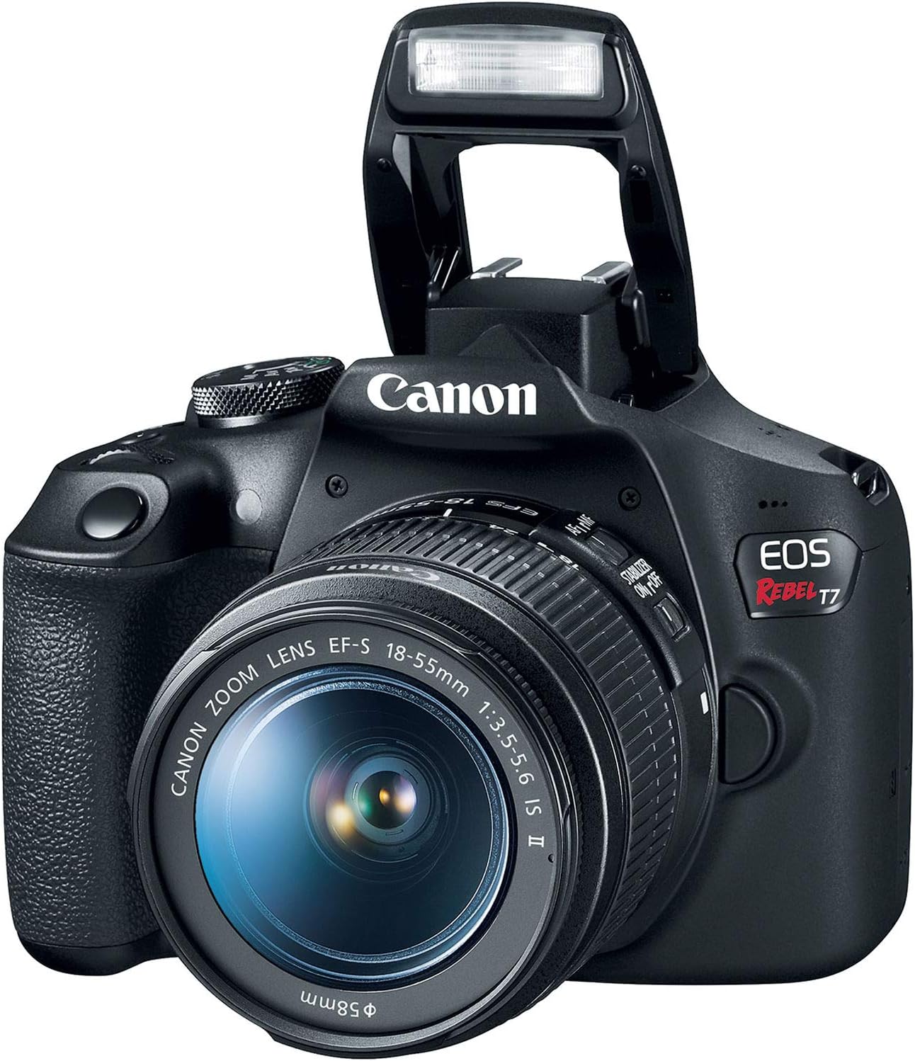 Canon EOS Rebel T7 DSLR Camera with 18-55mm Lens | Built-in Wi-Fi | 24.1 MP CMOS Sensor | DIGIC 4+ Image Processor and Full HD Videos