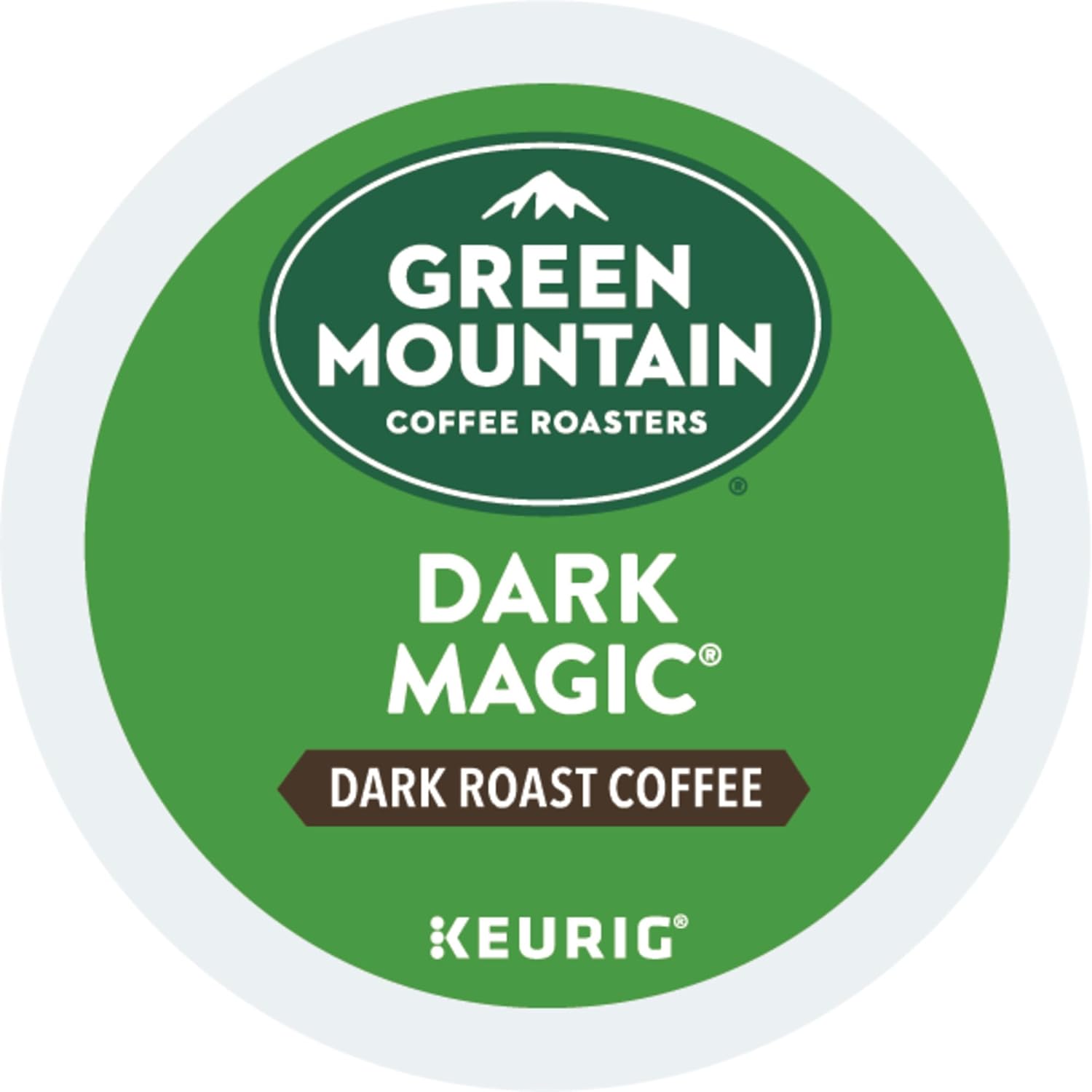 Green Mountain Coffee Roasters Dark Magic Keurig Single-Serve K-Cup Pods, Dark Roast Coffee, 72 Count (6 Packs of 12)