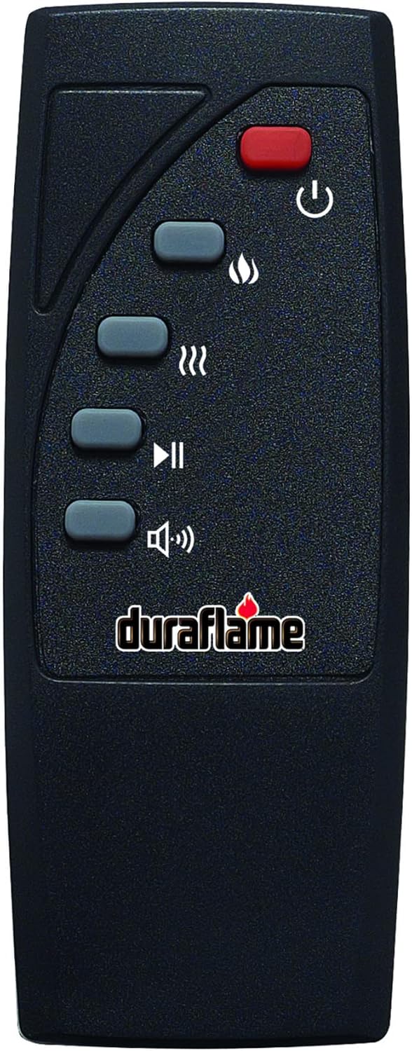 duraflame Electric Log Set 400 Sq Ft Heater, Faux Logs Insert with Lifelike Flames for Existing Fireplaces, Remote Control Included