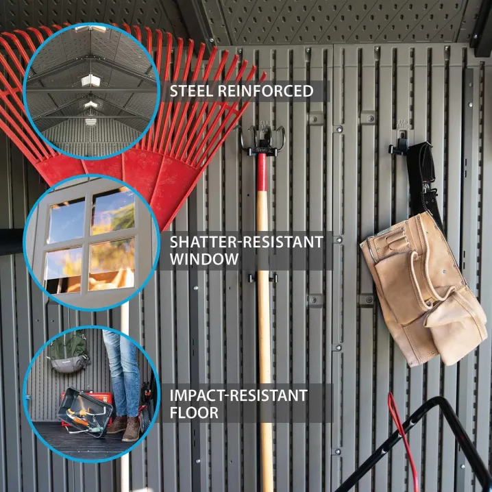 Lifetime 8-x 7.5′ Outdoor Storage Shed