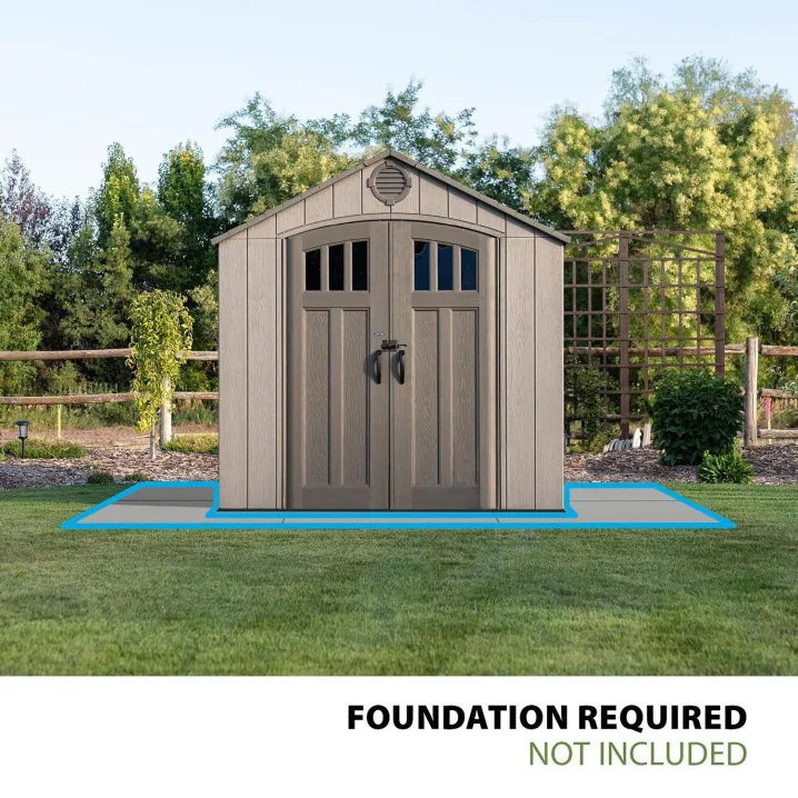 Lifetime 8-x 7.5′ Outdoor Storage Shed