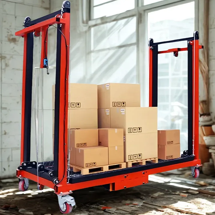 Foldable Electric Scaffolding Lift Platform – Loads Up To 500KG