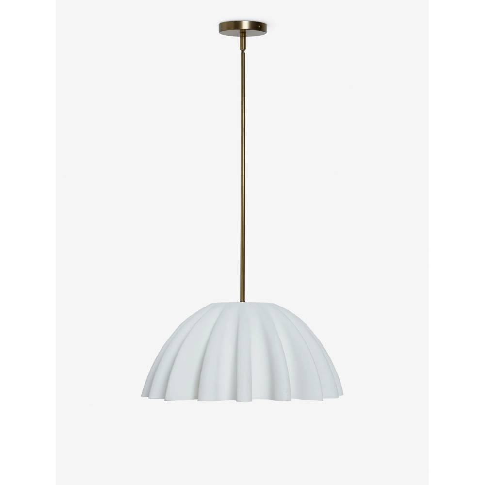 Nita Glass Pendant Light – Sleek Chrome Finish for Kitchen Island or Dining Room