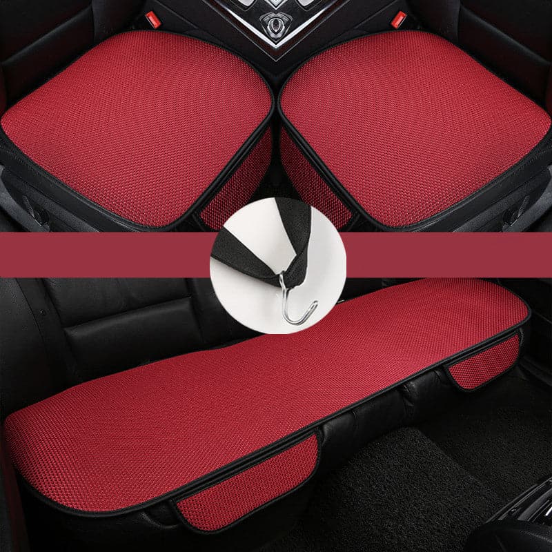 🚗Breathable and non-slip cotton car seat covers