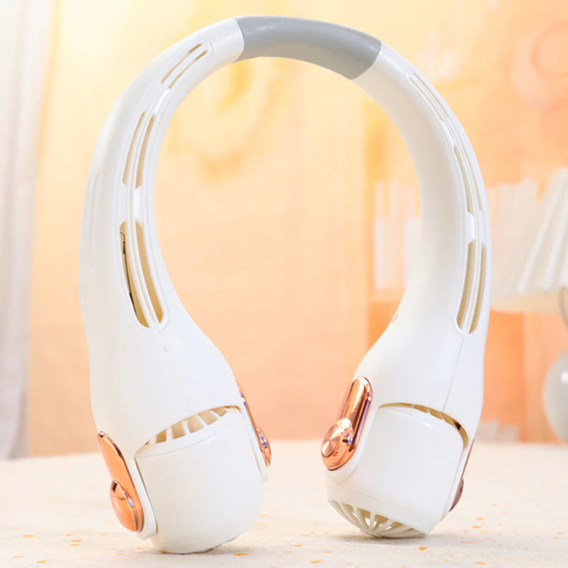 🔥Summer Hot Sale Walking Air Conditioners🌪️Low Noise Portable Neck Fan