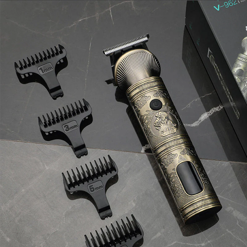 Men's Rechargeable Cordless Hair Clipper Kit