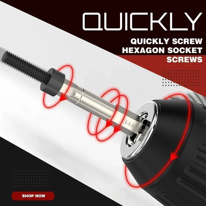 🔥HOT SALE🔥S2 Steel Magnetic Hexagon Bit Set