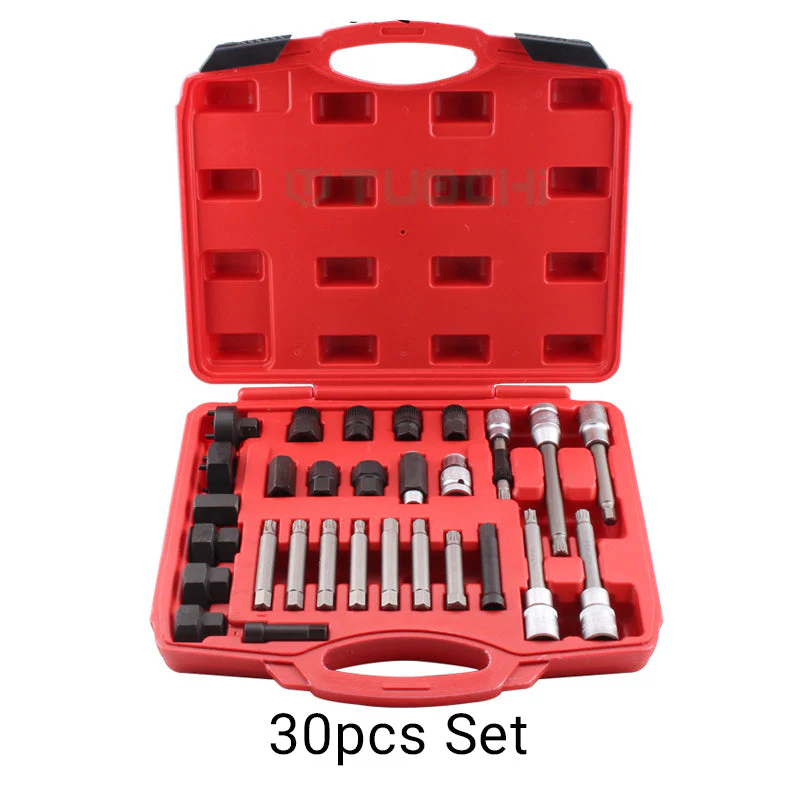 🔧Super helper🔥Generator Pulley Removal Tool Kit with Organizer