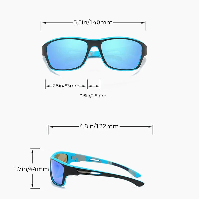 🎁2024 New Year Hot Sale🎁Outdoor Sports Sunglasses with Anti-glare Polarized Lens😎😎