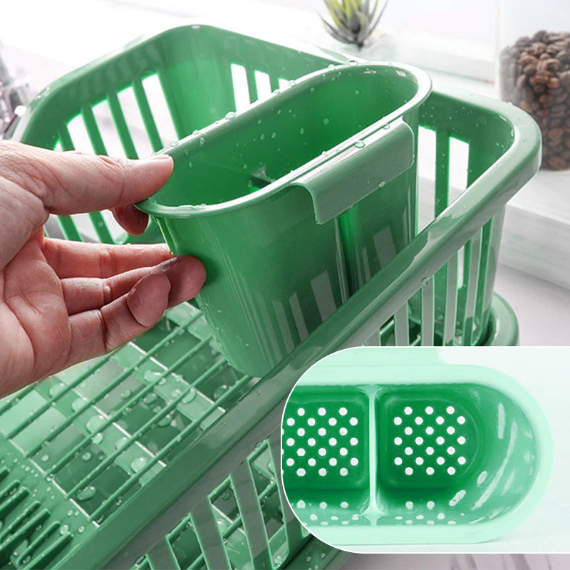 Modernes Geschirr-Abtropfgestell für die Küche