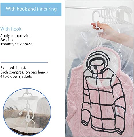 🔥Last Day Sale 49%🔥 Hanging Vacuum Storage Bags