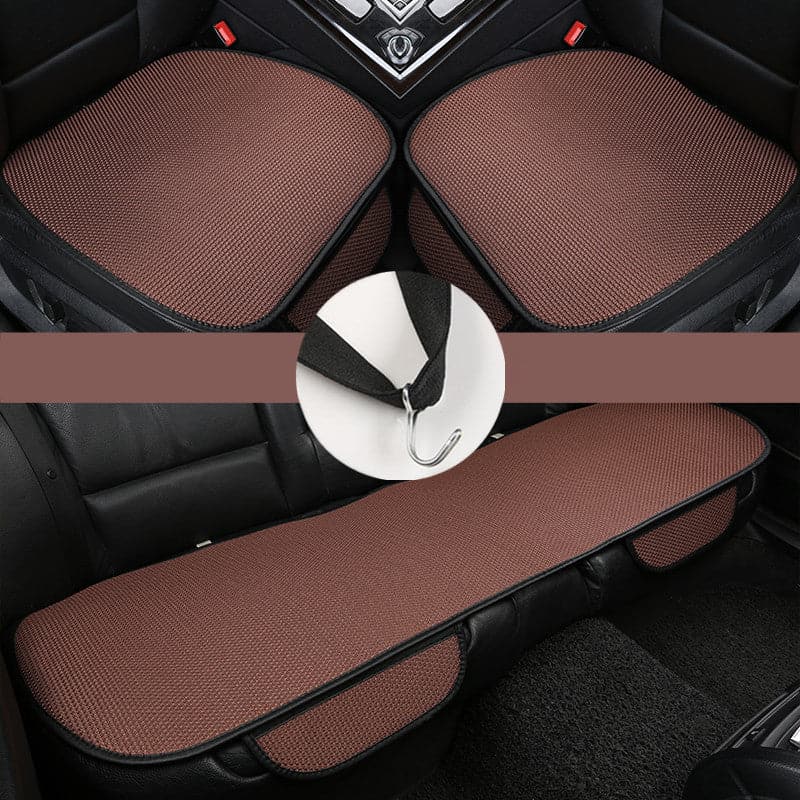 🚗Breathable and non-slip cotton car seat covers