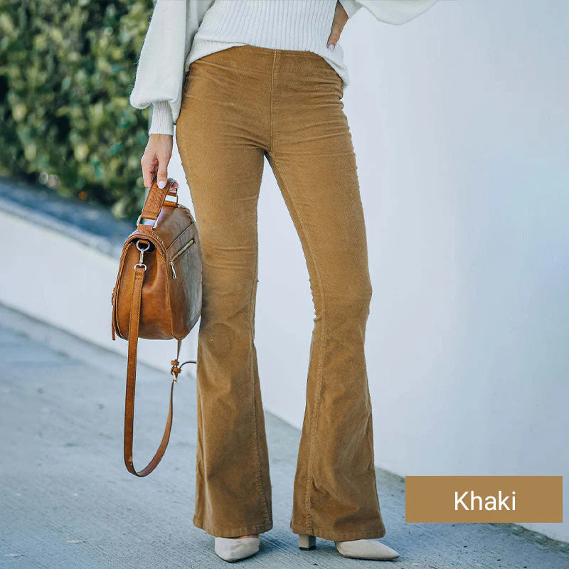 🔥Last Day Sale 49%🔥Women's High Waisted Slim Fit Flared Pants