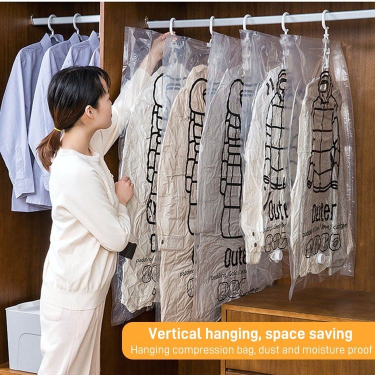 🔥Last Day Sale 49%🔥 Hanging Vacuum Storage Bags