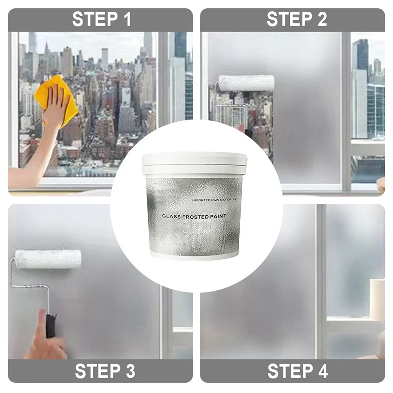 Window Frosting Glass Privacy Paint