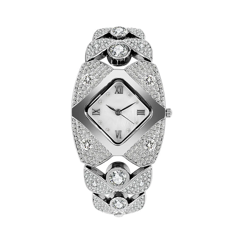 ⏳ Limited time 50% off! 💥Women's Retro Quartz Watch with Sparkling Rhinestones