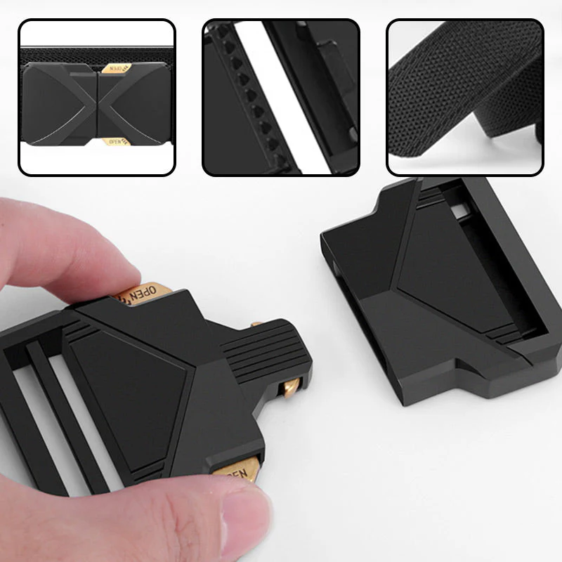 Quick Release Metal Buckle Tactical Belt