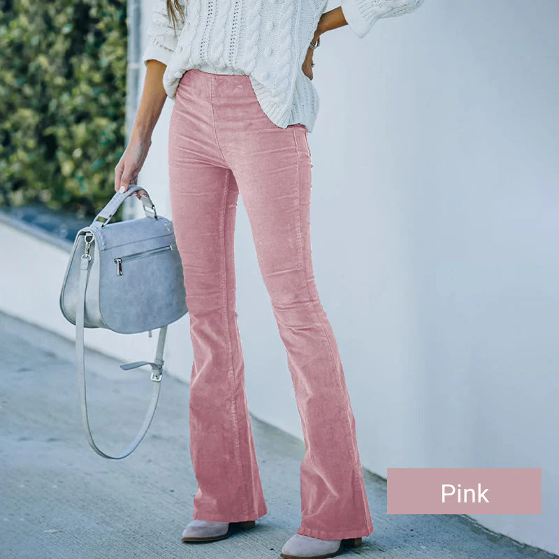 🔥Last Day Sale 49%🔥Women's High Waisted Slim Fit Flared Pants