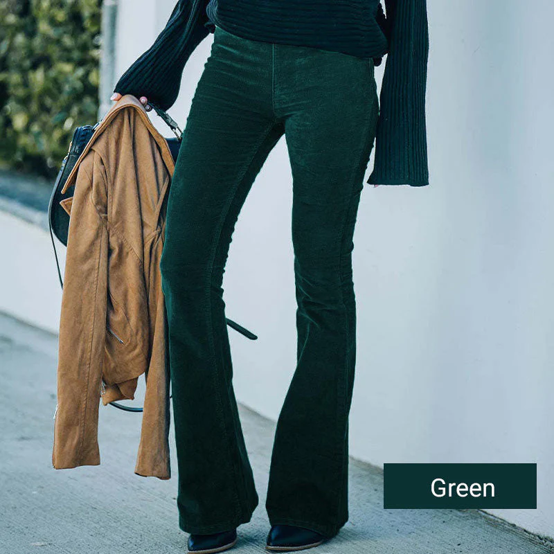 🔥Last Day Sale 49%🔥Women's High Waisted Slim Fit Flared Pants