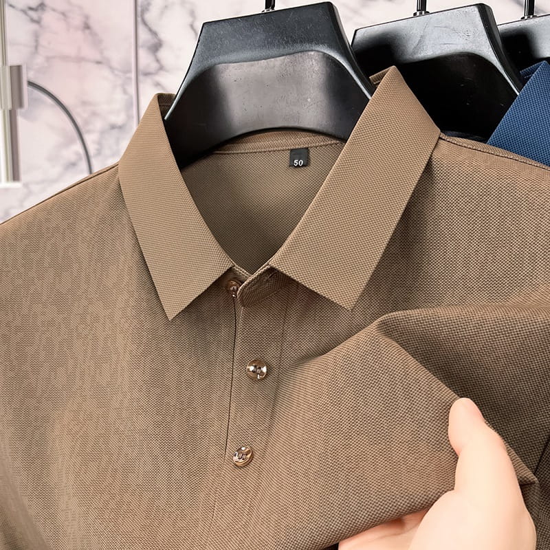 🌟High-end men's business shirt, wrinkle-resistant and non-iron👕