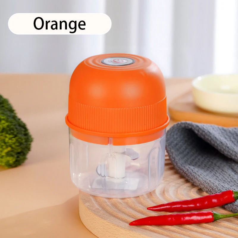 Electric Food Chopper Garlic Crusher