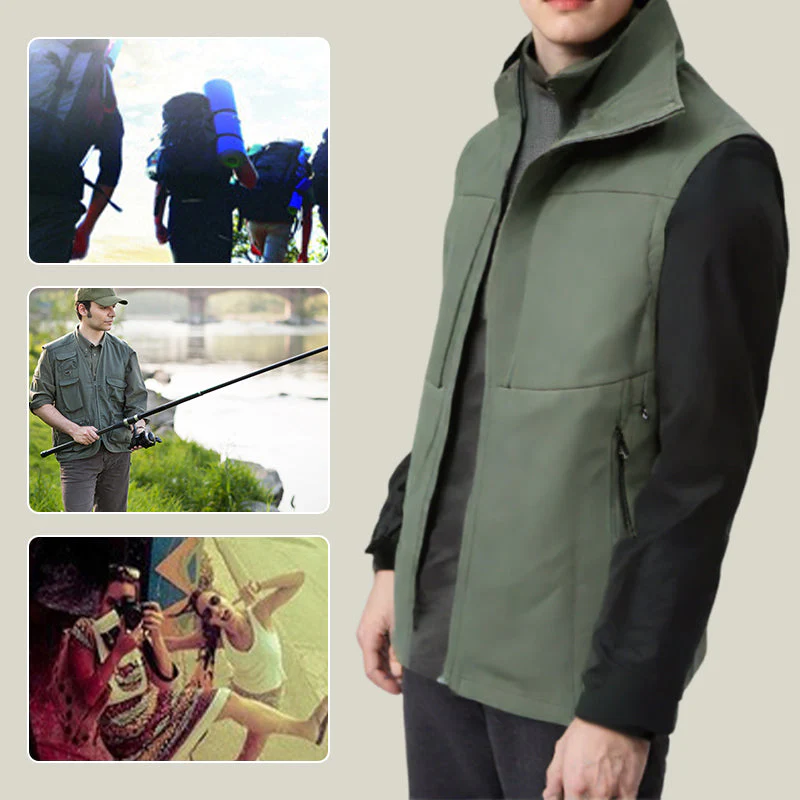 ⏳ Limited Time Offer! Men's Comfort Quick Dry Vest with Pockets