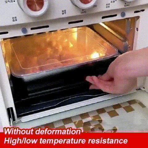 🔥LAST DAY 49% OFF-Stainless Steel Square Plate（With Lid）