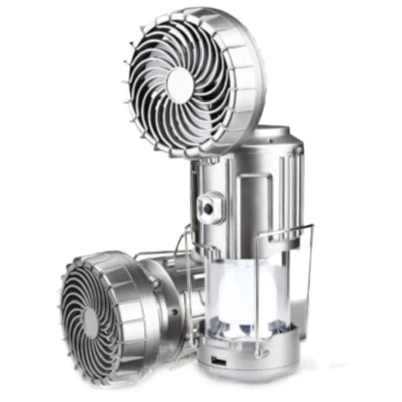 🔥HOT SALE - 49% OFF🔥2-in-1 Adventure Solar Light & Portable Fan