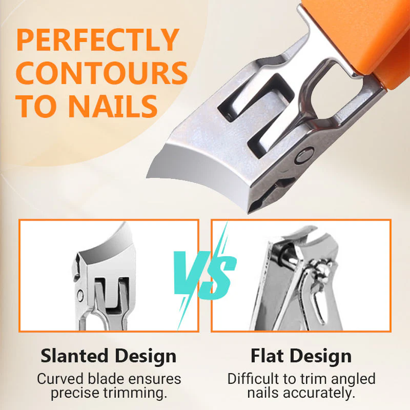 Mother's Day Special - Wide Jaw Splash-proof Angled Nail Clippers