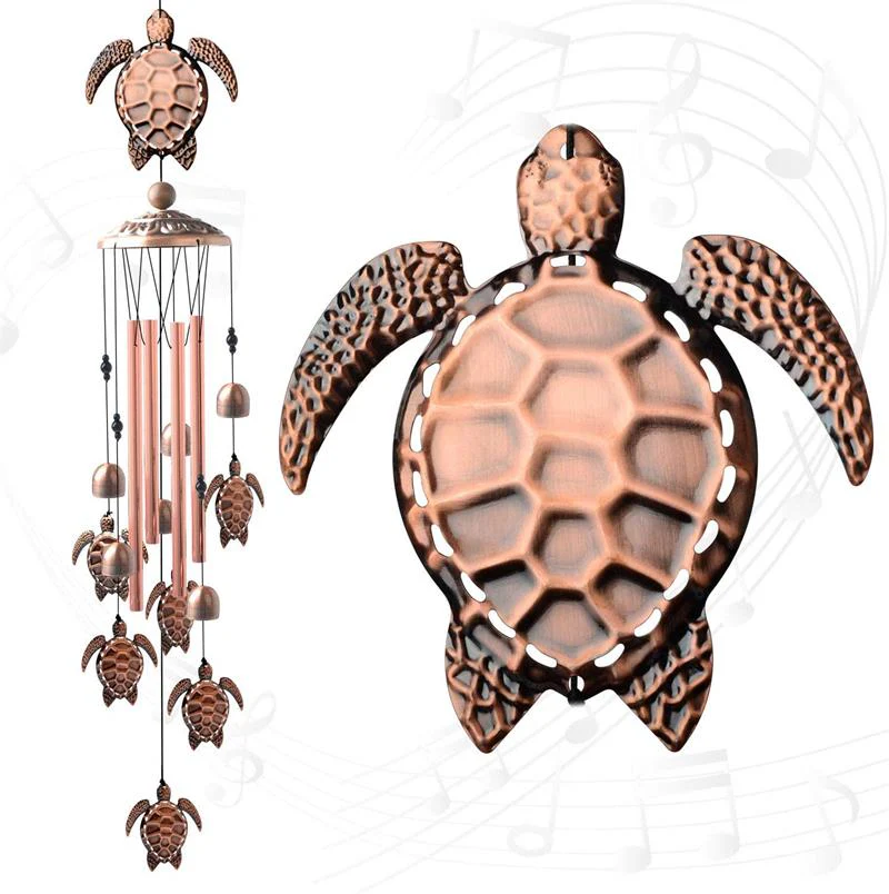 💥Last Day Sale 50% Off🎁 Pure Hand-made Copper Horse Wind Chimes