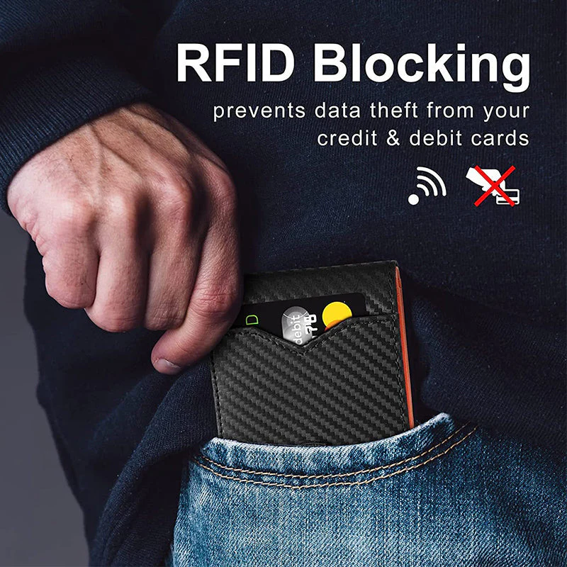 🔥Father's Day Sale -60% OFF!-Men's Slim Wallet with RFID Blocking🎁BUY 2 FREE SHIPPING