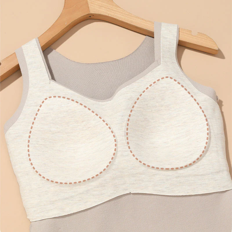 🎉hot selling Thickened Warm Tank Top with Shelf Bra