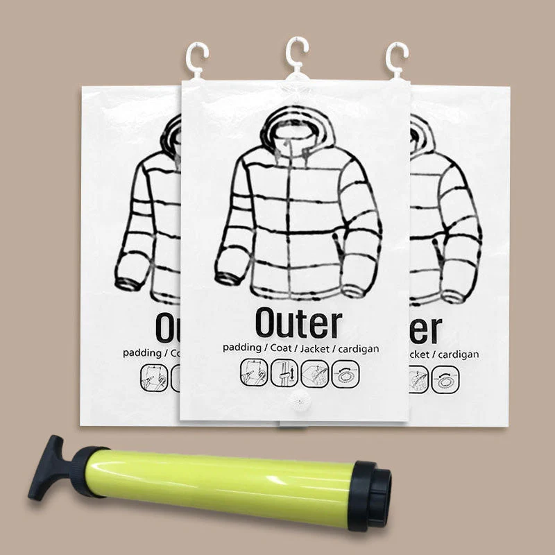 🔥Last Day Sale 49%🔥 Hanging Vacuum Storage Bags