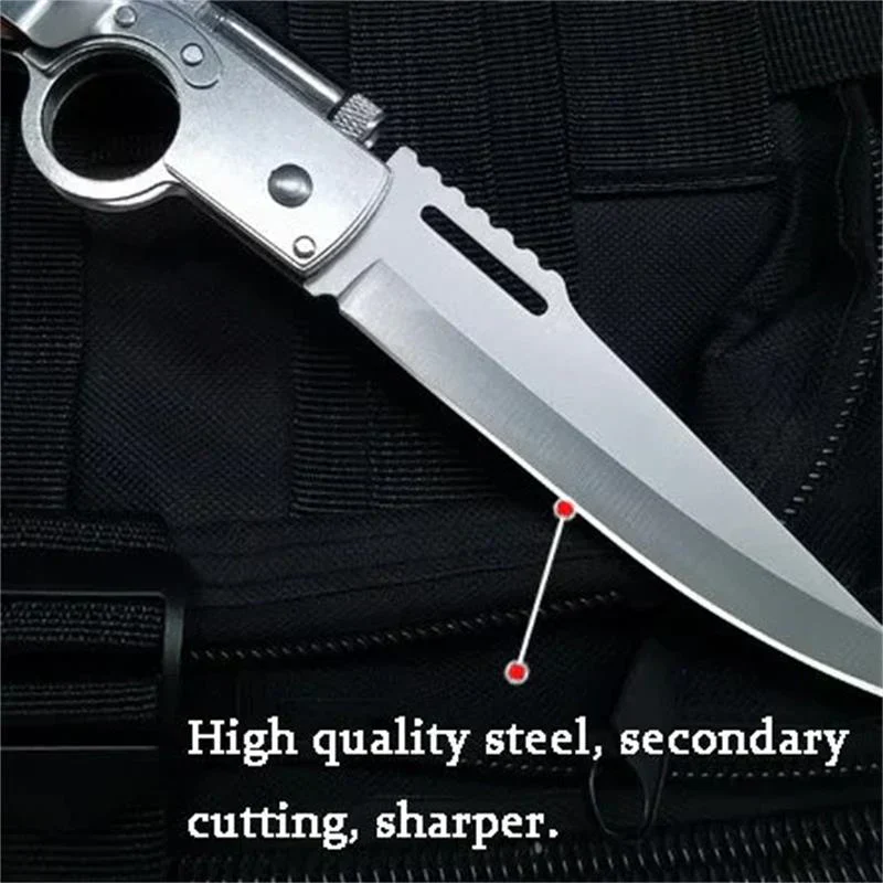 🎁Outdoor Stainless Steel Portable Floding Knife