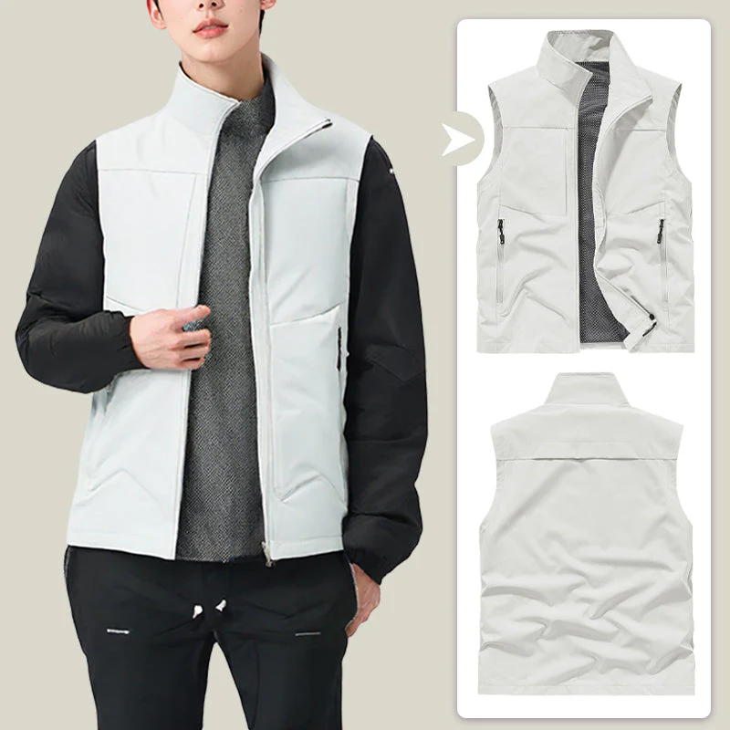 ⏳ Limited Time Offer! Men's Comfort Quick Dry Vest with Pockets