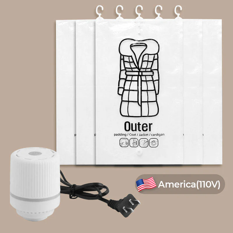 🔥Last Day Sale 49%🔥 Hanging Vacuum Storage Bags